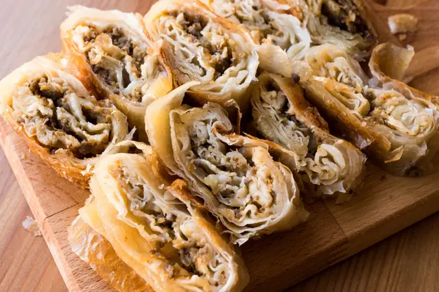 Börek turque à la viande hachée