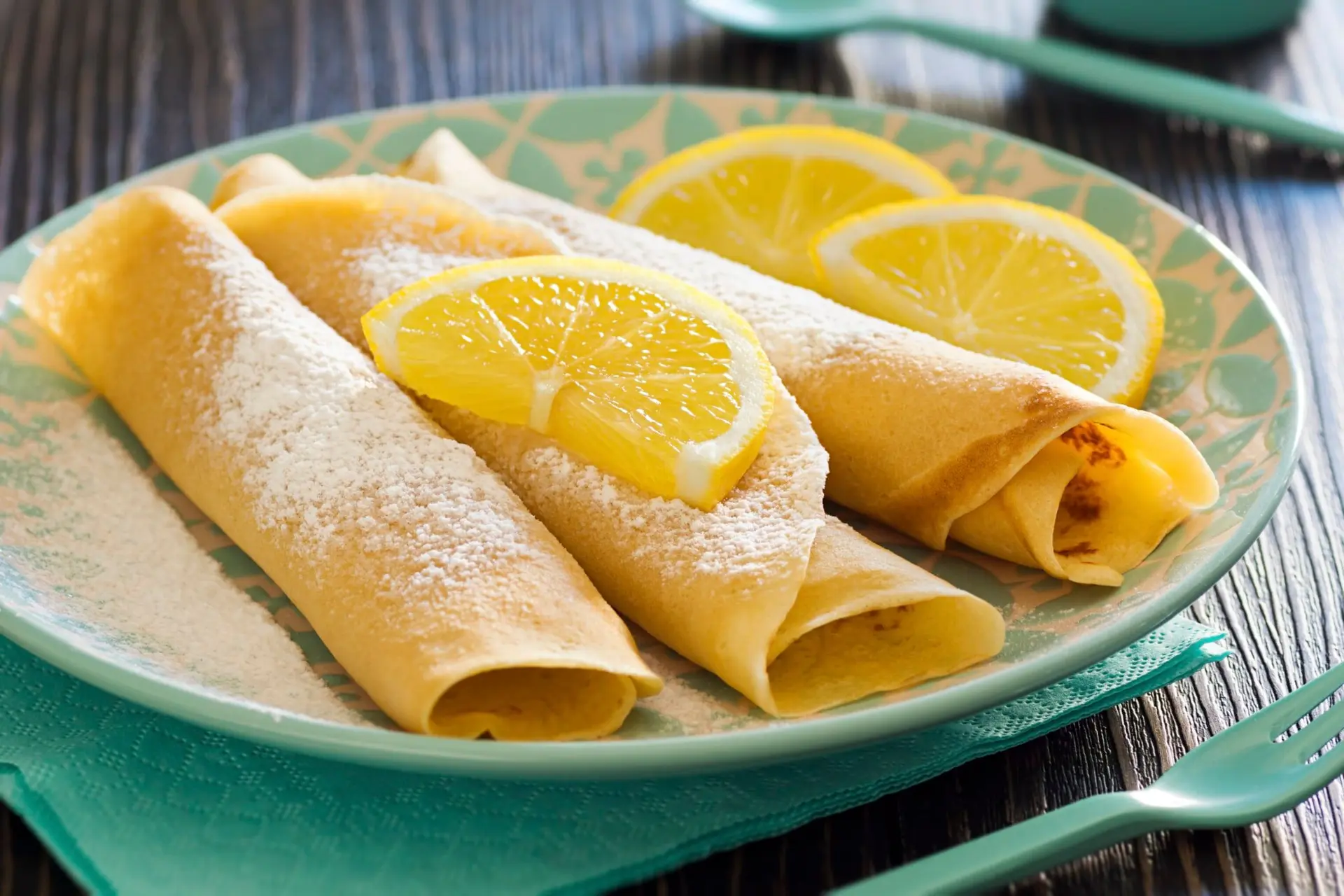 Crêpes au citron