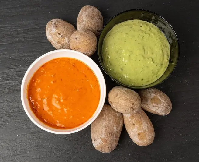Mojo verde et mojo rojo (sauces canariennes)