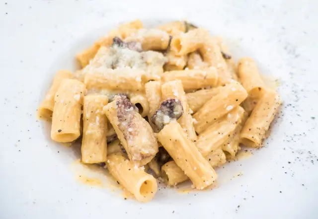 Recette rigatoni carbonara