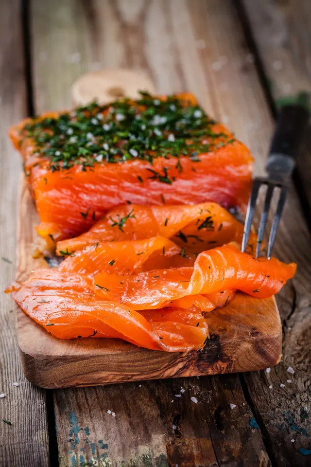Recette gravlax de saumon aux herbes