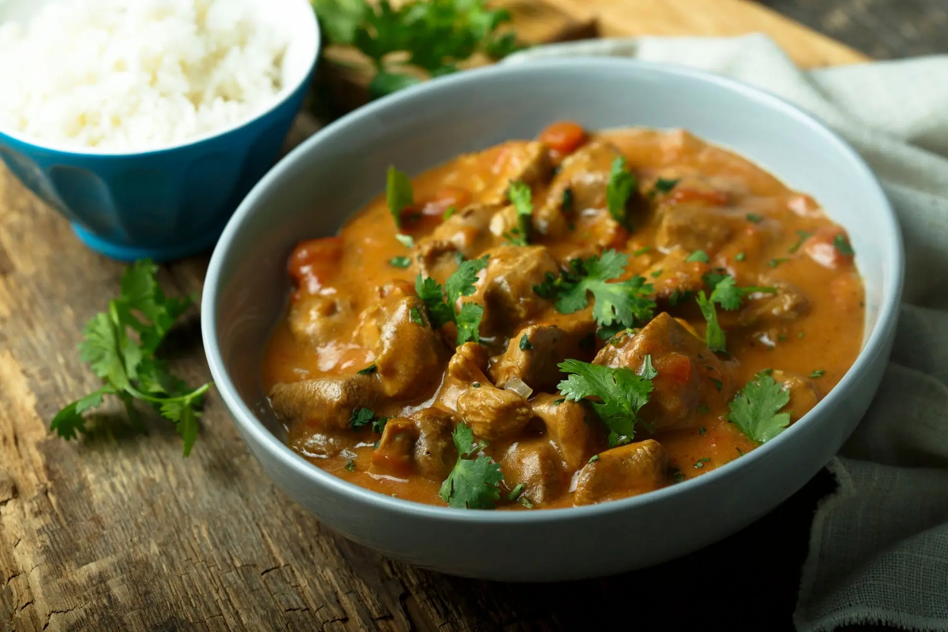 Recette poulet au curry