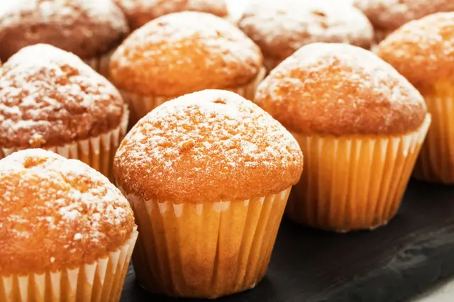 Muffins à la vanille