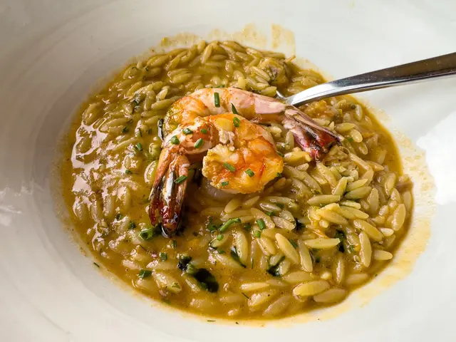 Orzo aux crevettes