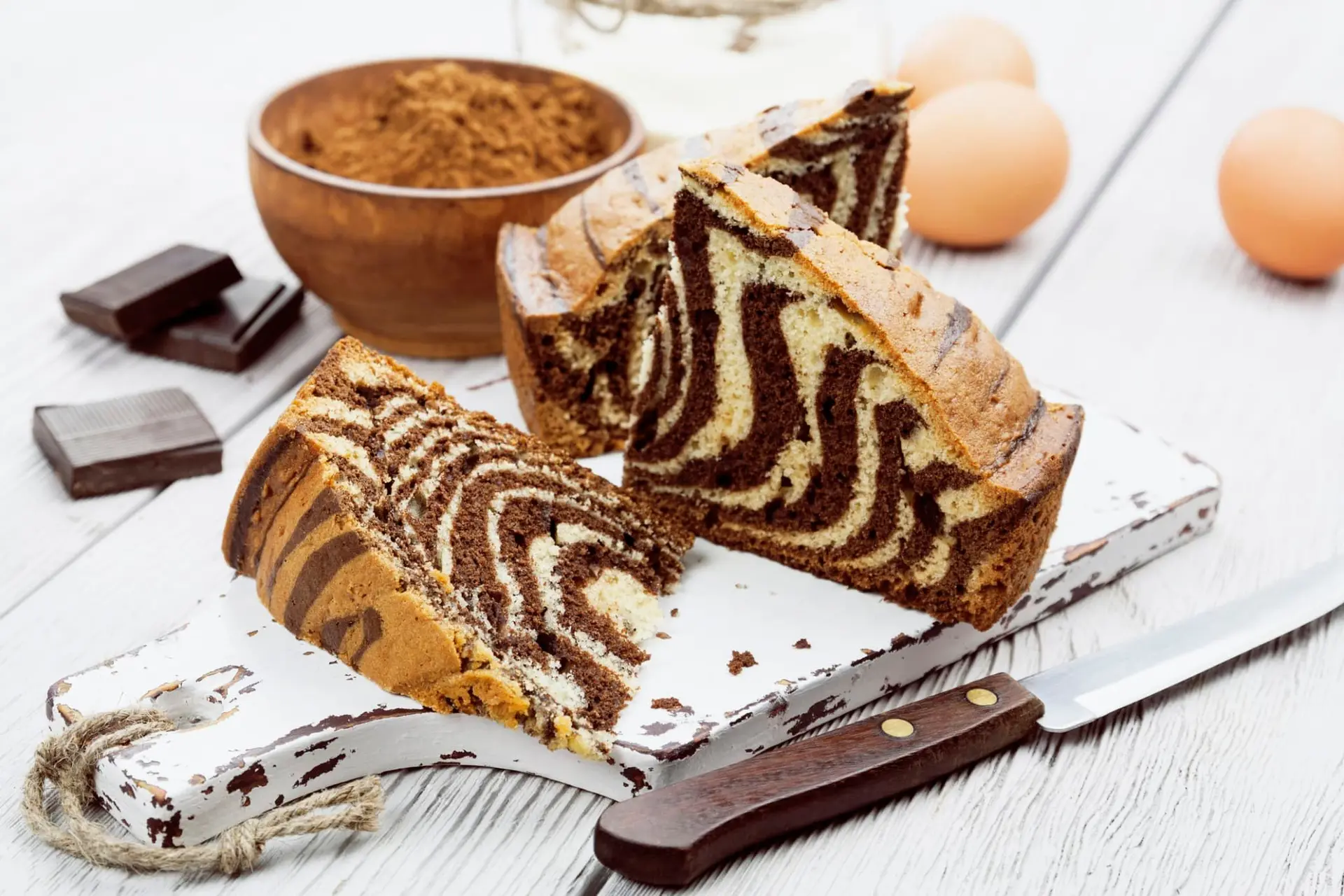 Gâteau zèbre
