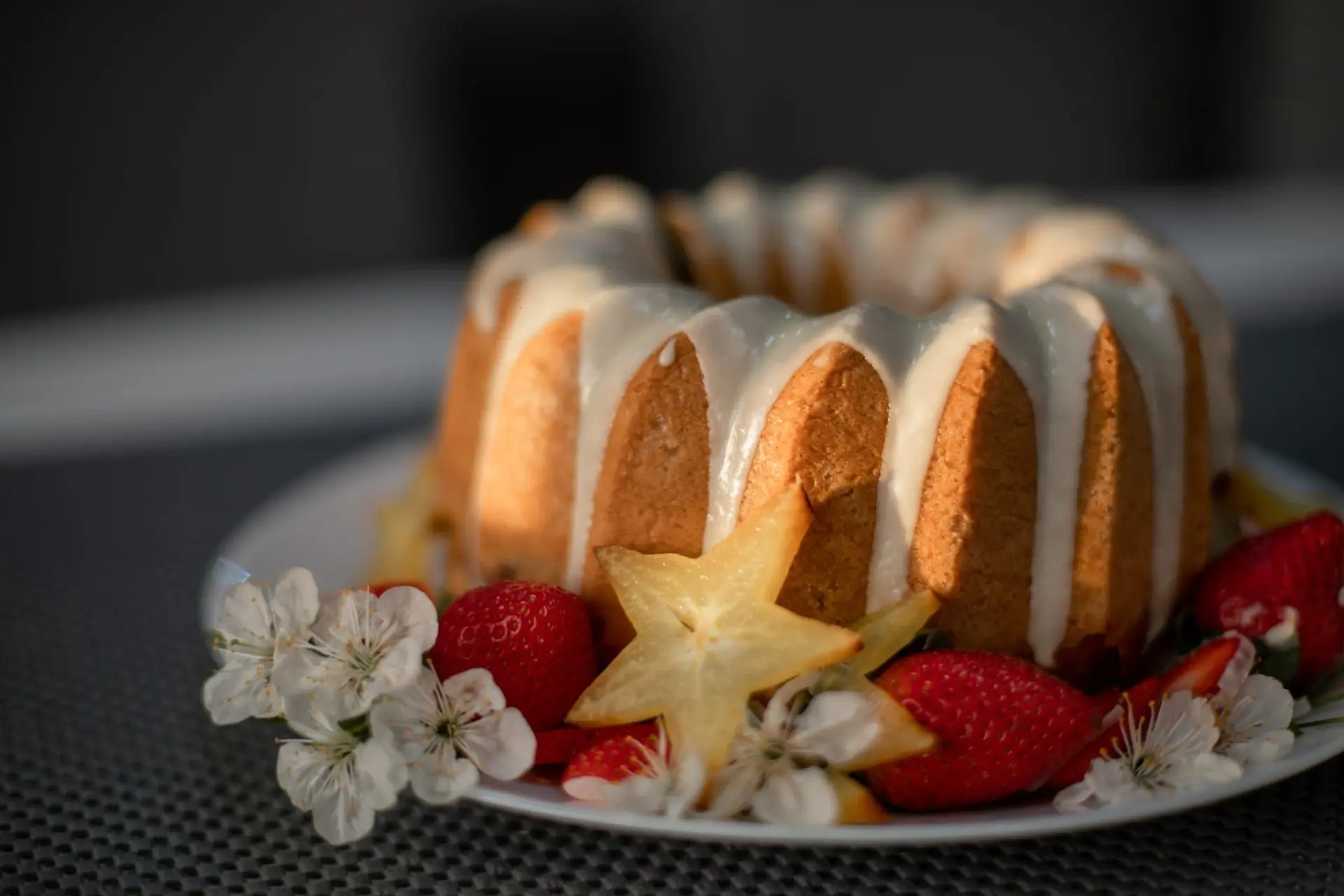 Kugelhopf, gâteau au chocolat blanc
