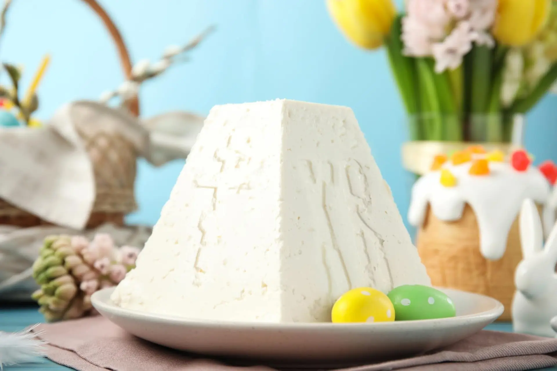 Paskha de Pâques au fromage cottage
