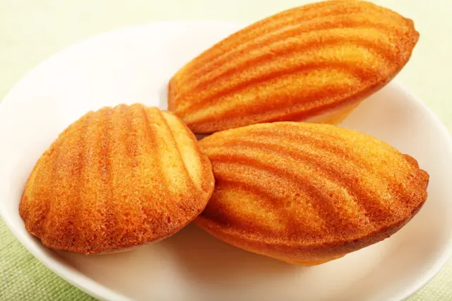 Madeleine au beurre maison