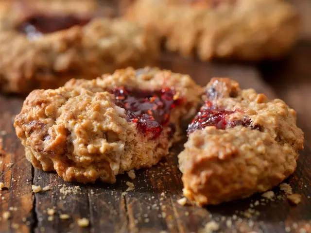 Biscuits à l'avoine et au beurre d'arachide