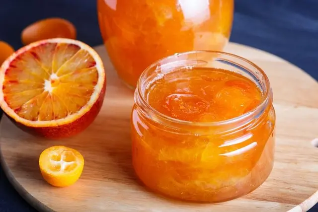 Confiture de kumquats et oranges