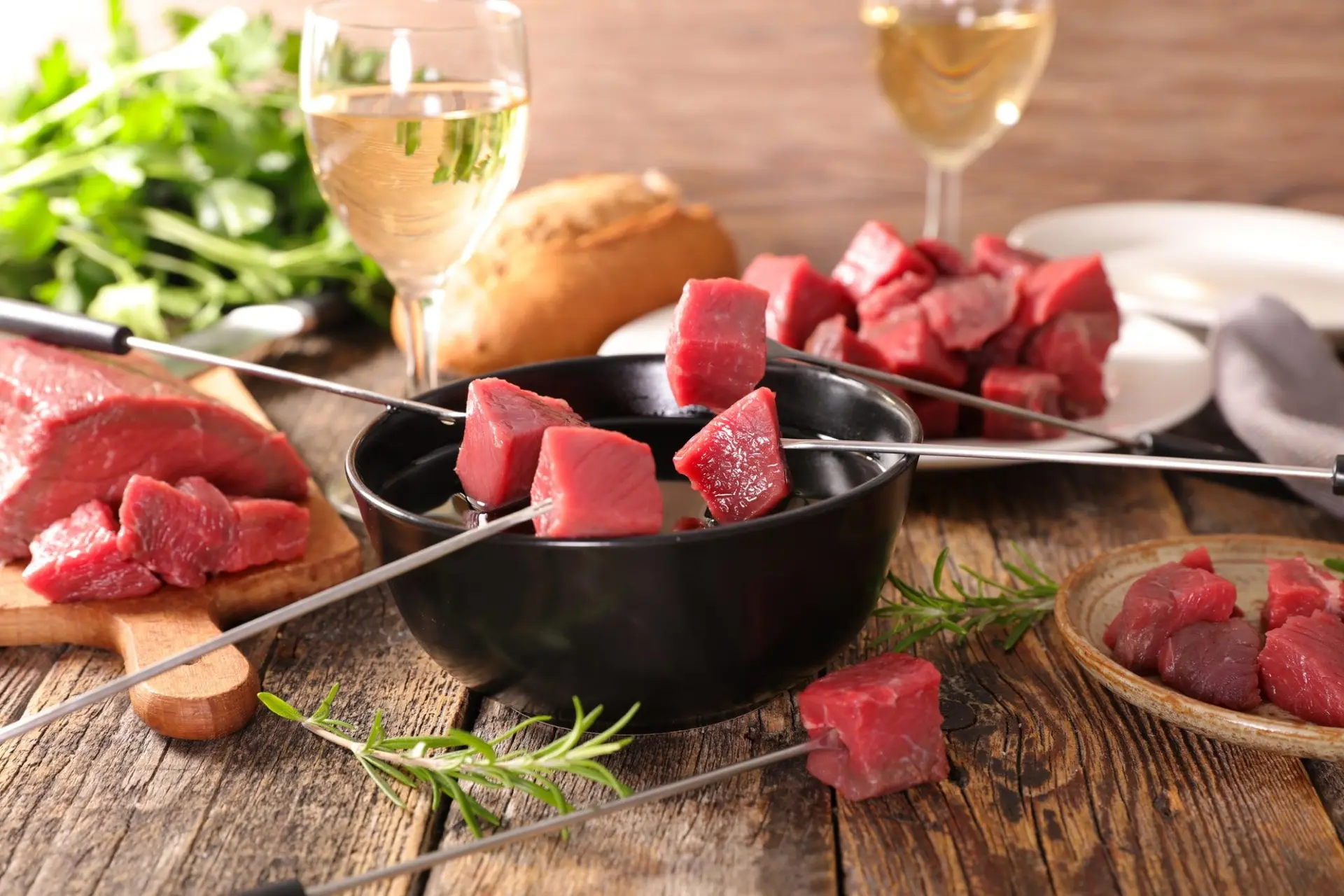 Recette fondue bourguignonne traditionnelle