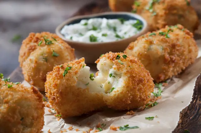 Croquettes de pommes de terre en purée