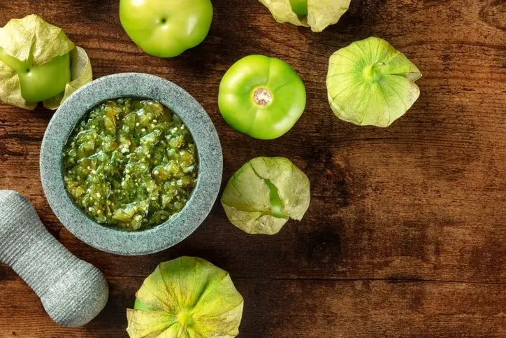 Sauce verte Espagnole aux tomatillos
