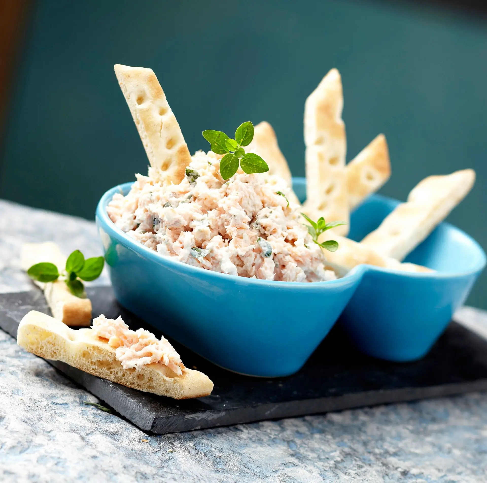 Rillettes de truite à l'origan
