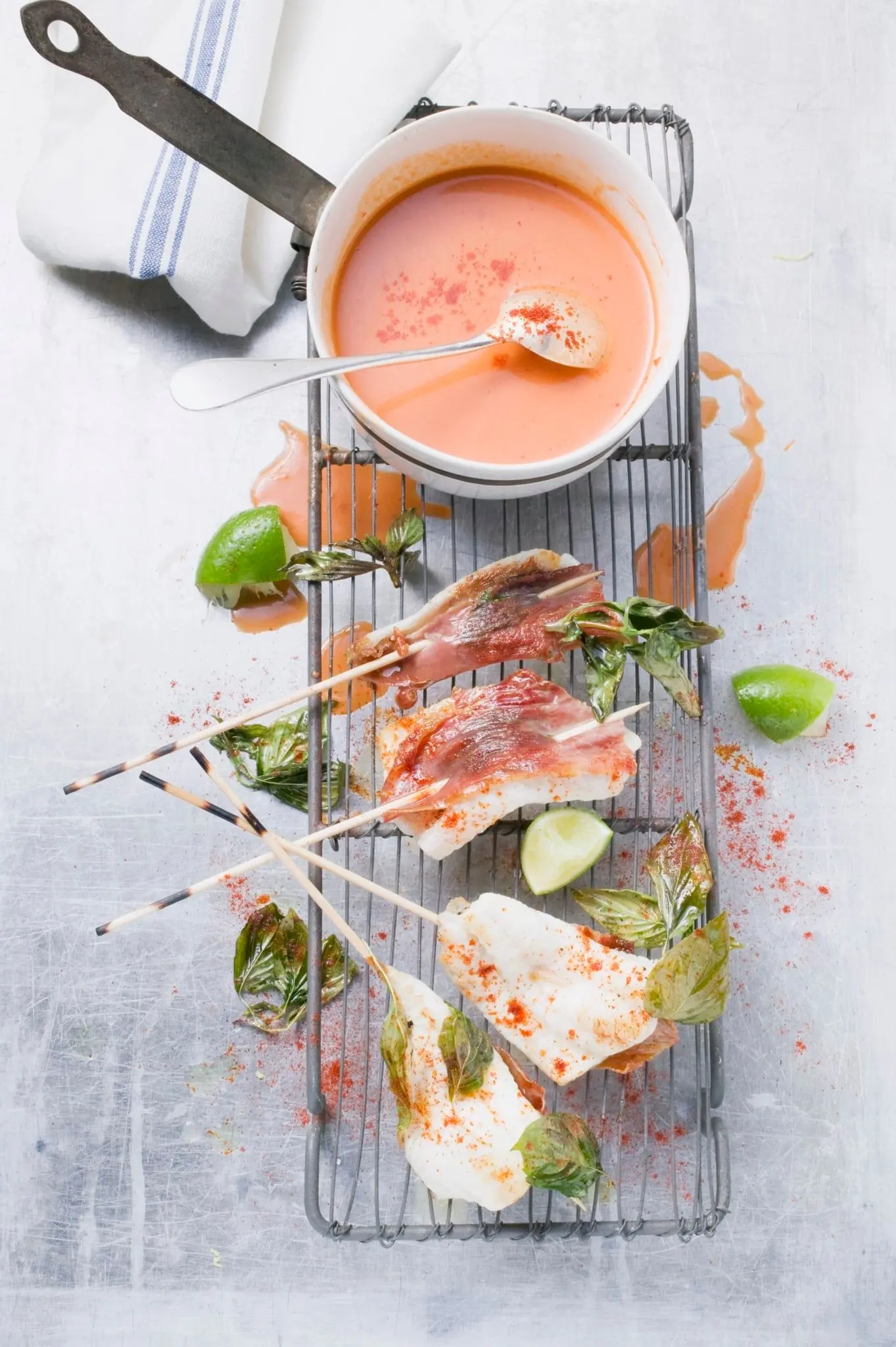 Saltimbocca de sole, sauce tomate et coco