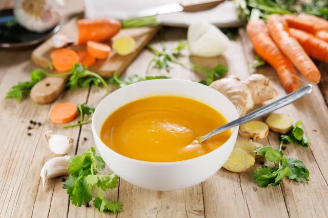 Soupe de carottes facile