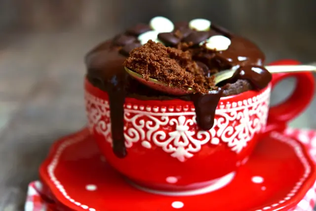 Mug cake au chocolat