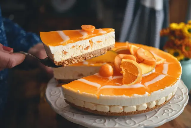 Recette cheesecake à l'orange