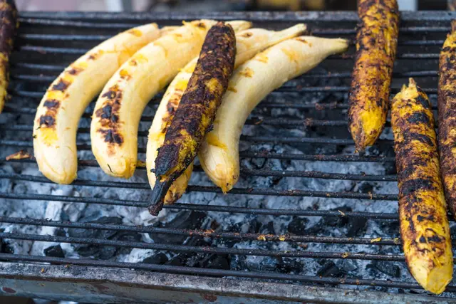 Bananes grillées au barbecue