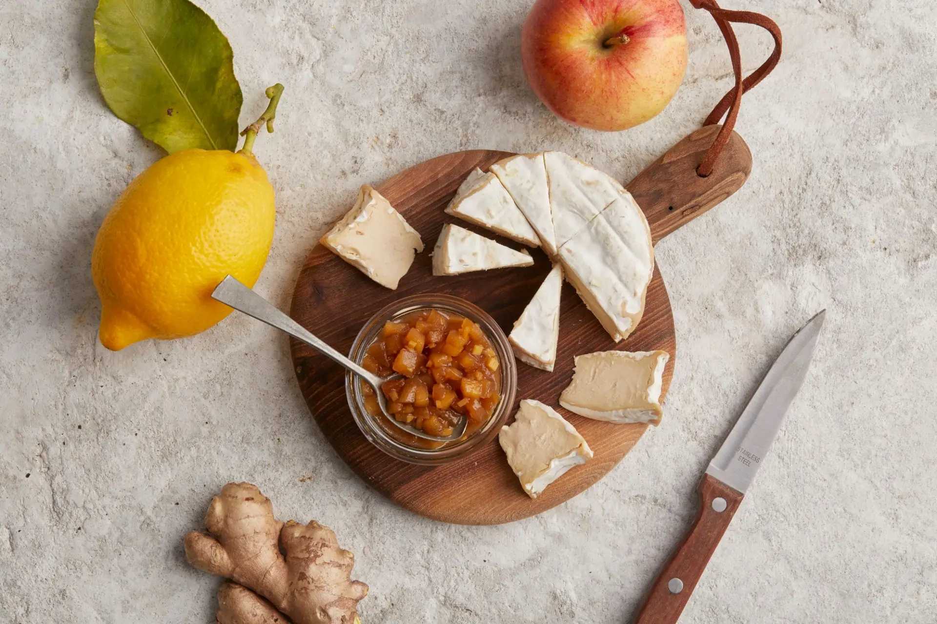 Chutney de pommes et de gingembre