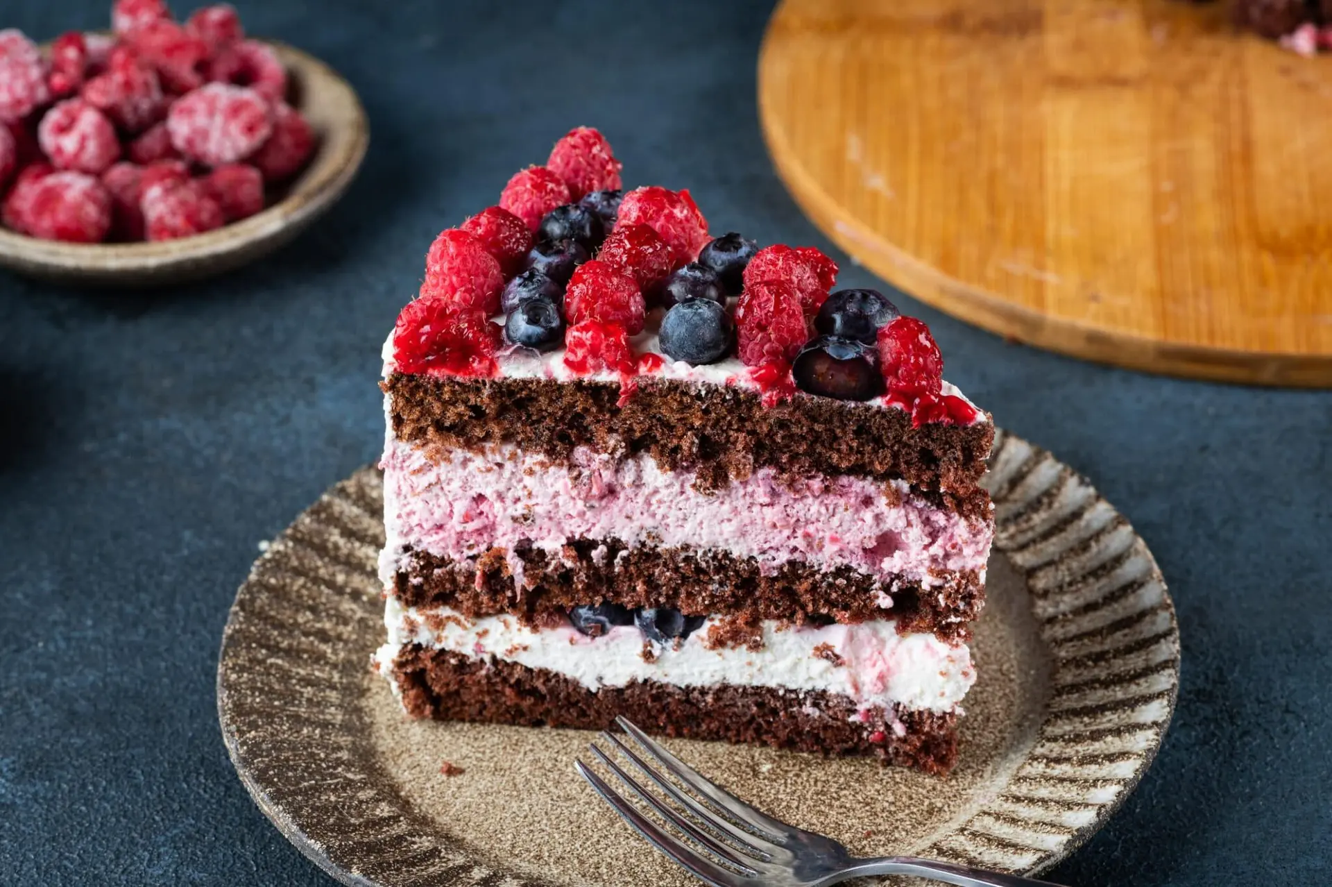 Forêt noire framboise