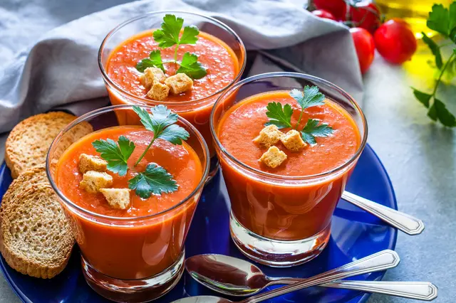 Recette gaspacho espagnol traditionnel