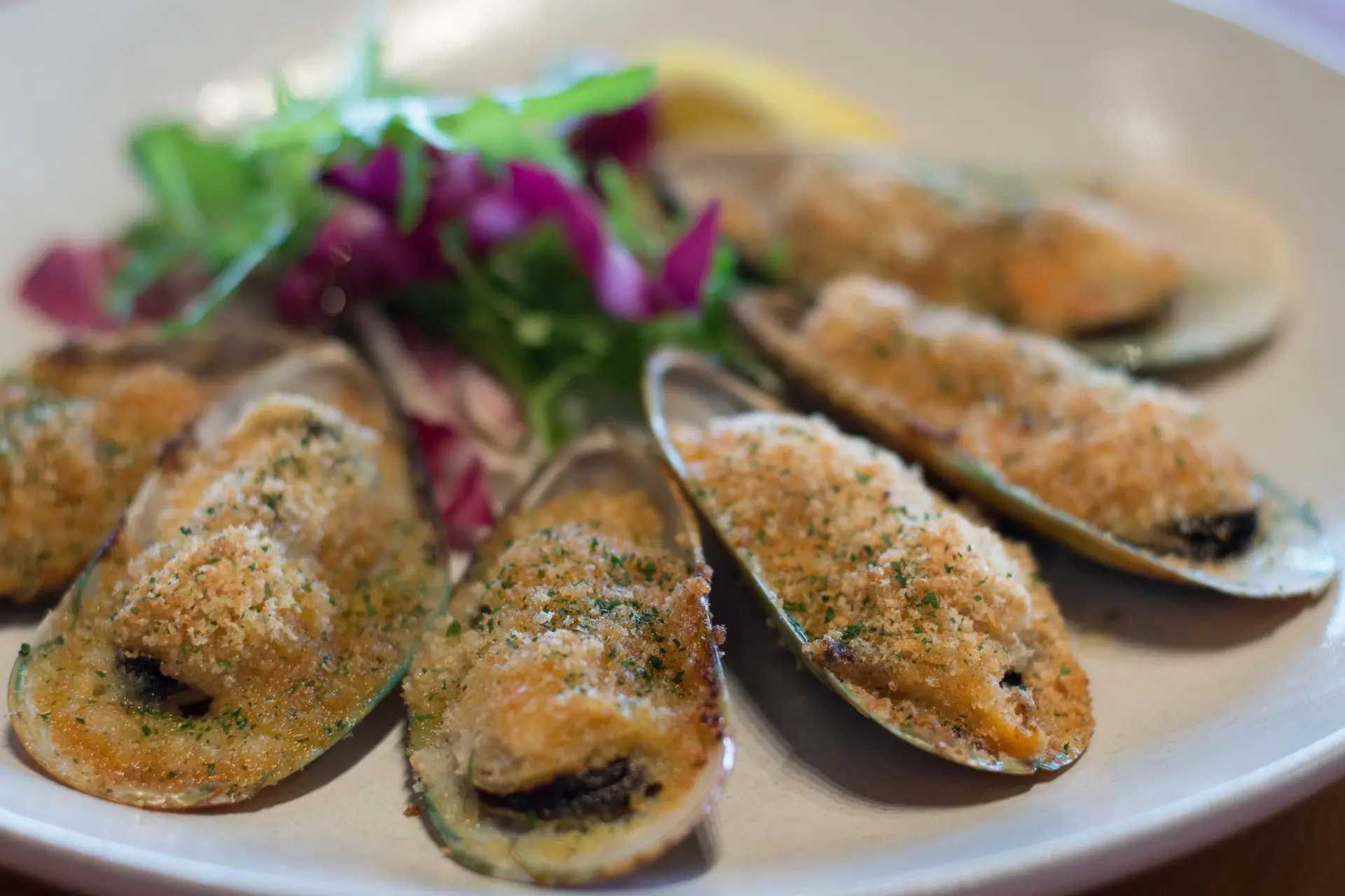Recette moules au beurre farcies