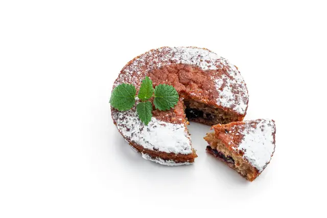 Tarte à l’avoine et aux myrtilles