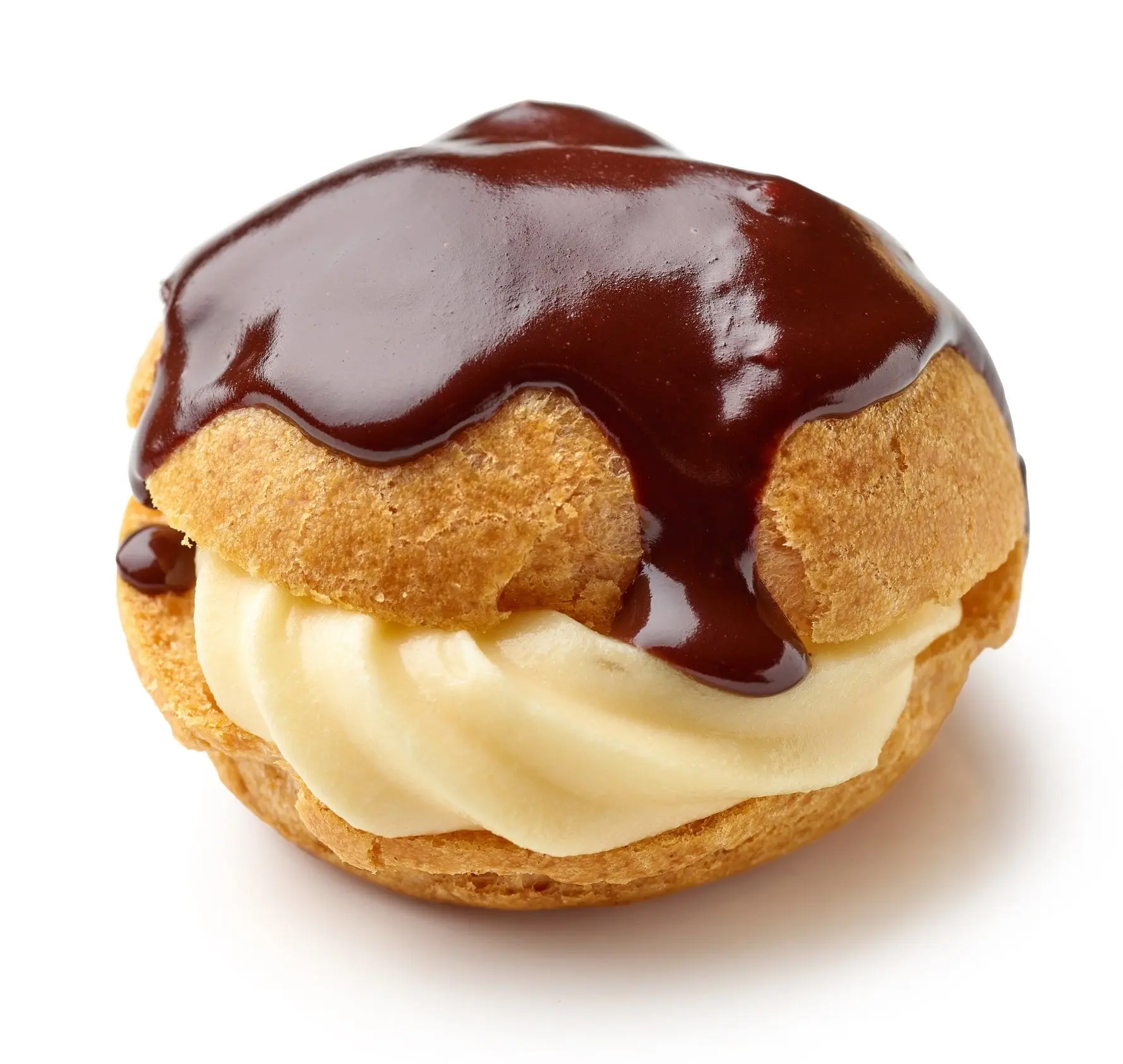 Recette choux à la crème pâtissière et chocolat fondu