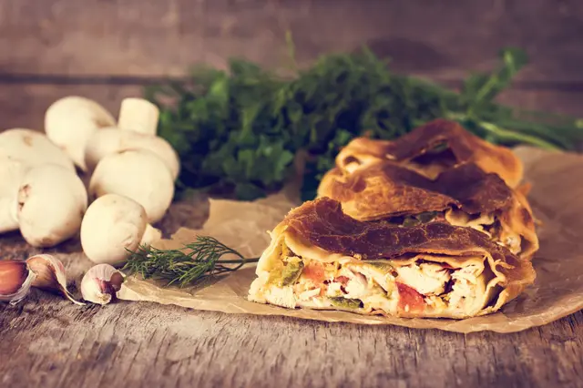 Strudel aux légumes