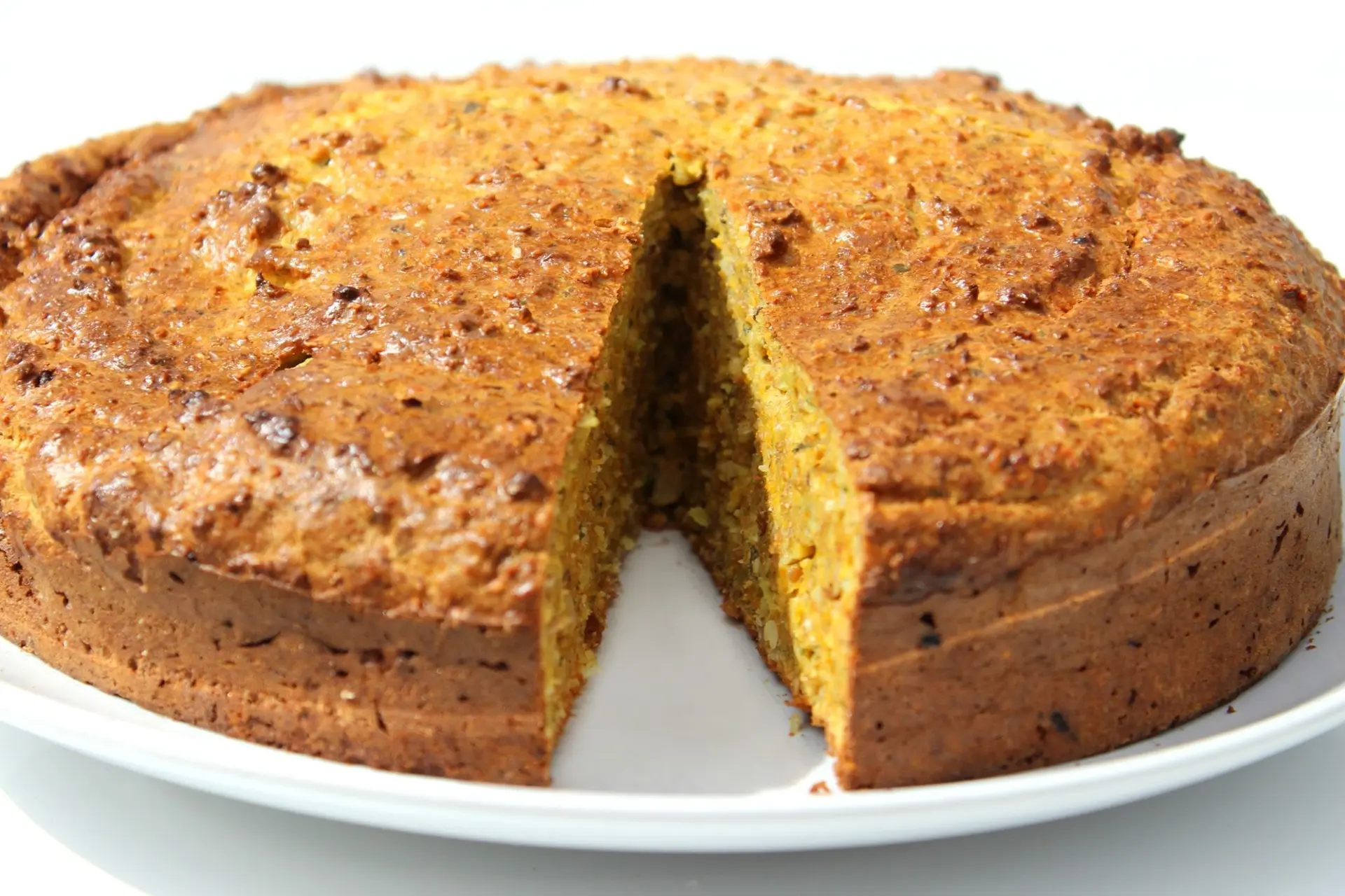 Gâteau aux carottes et aux noix