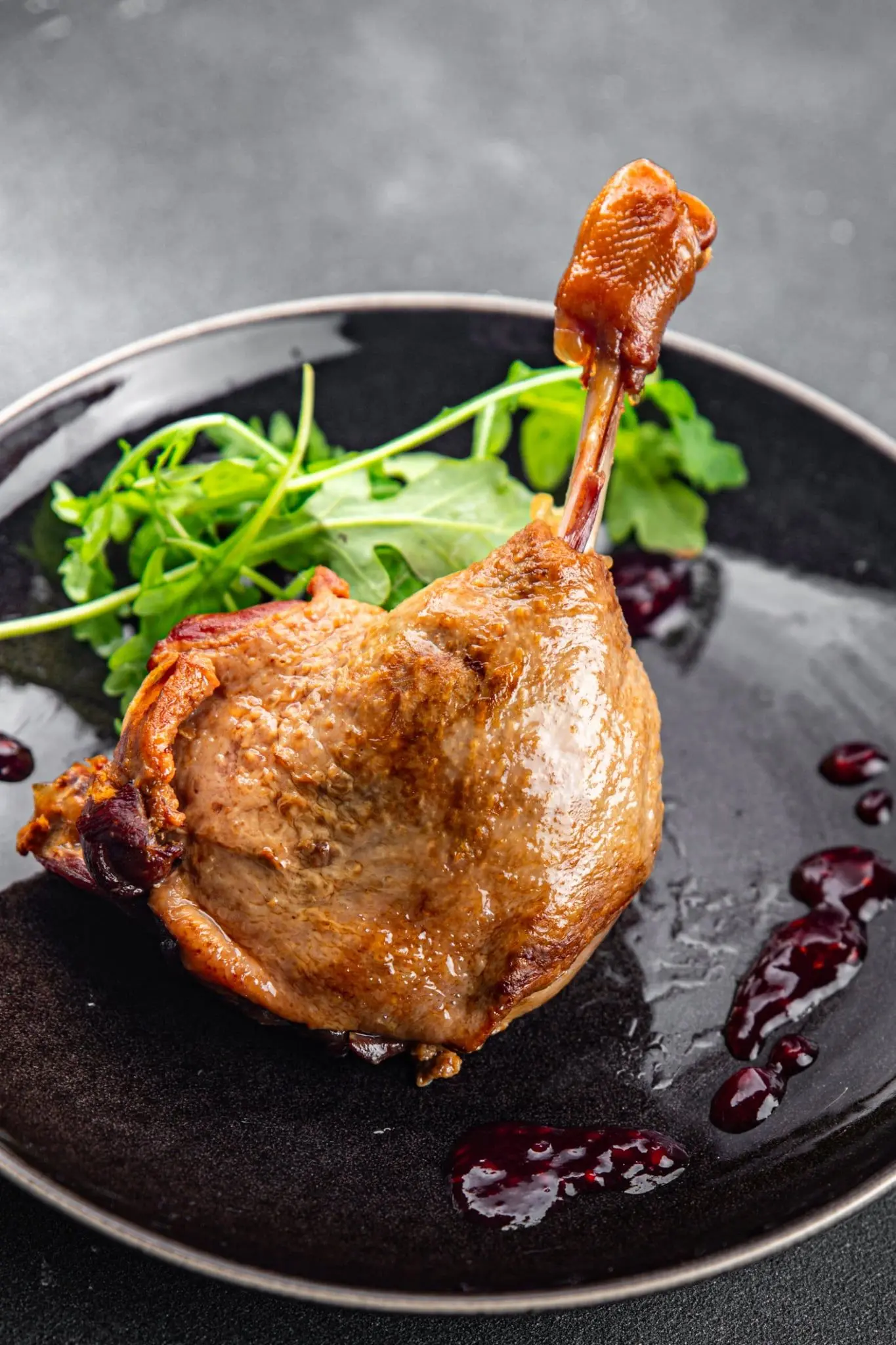 Recette cuisses de canard confites aux baies