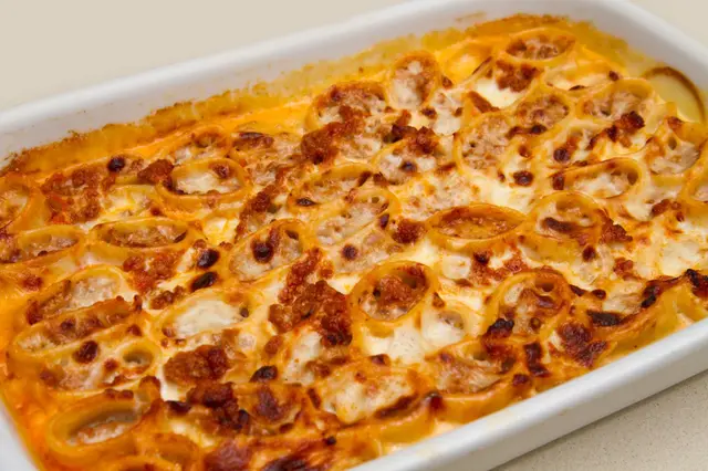 Recette gratin de pâtes