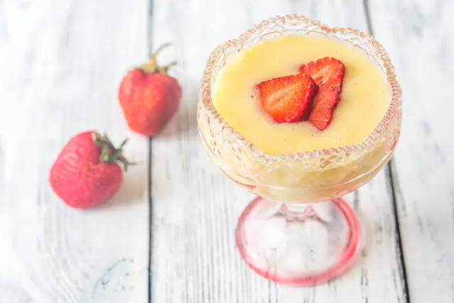 Sabayon aux fraises