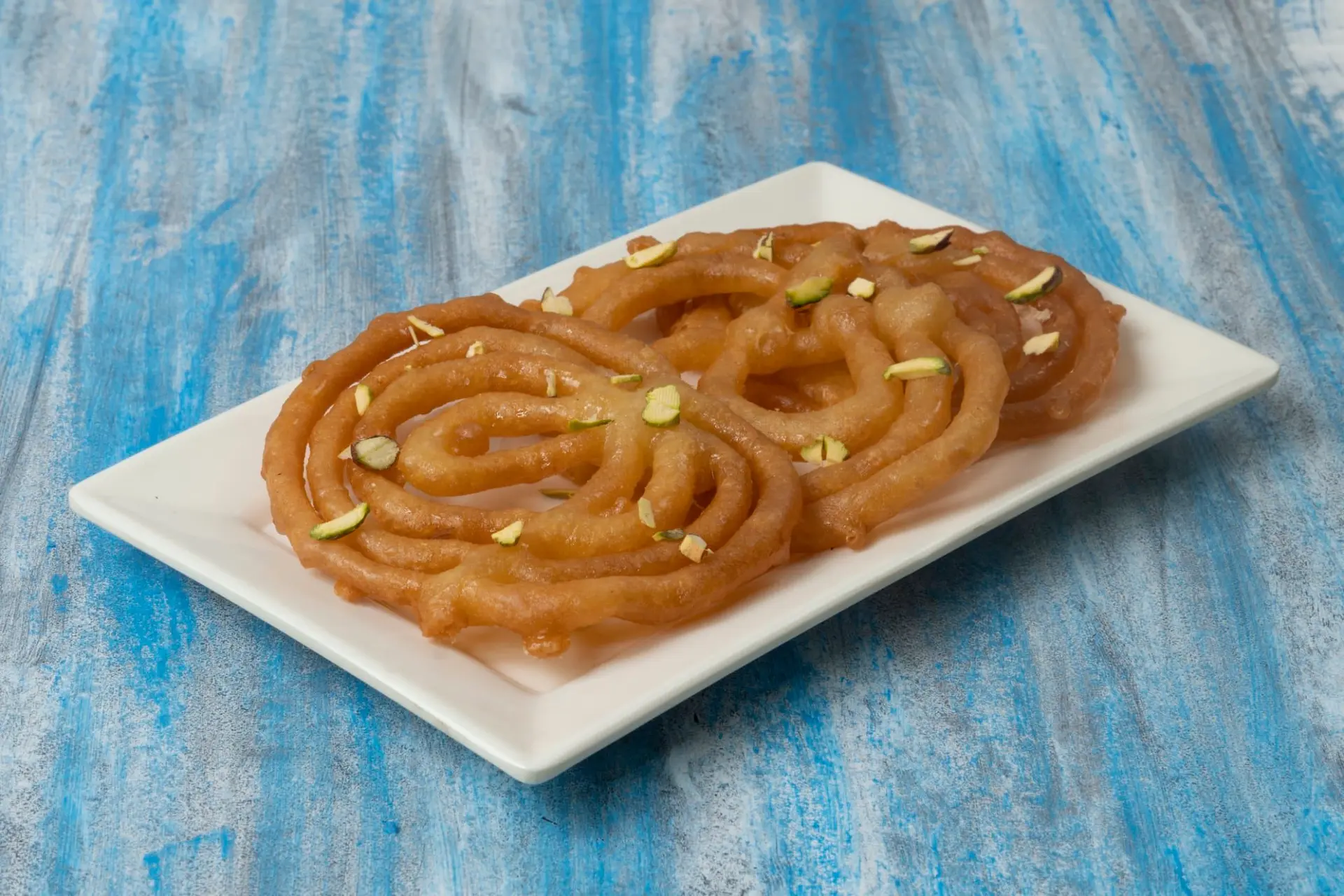 Jalabi (Jalebi indien traditionnel)