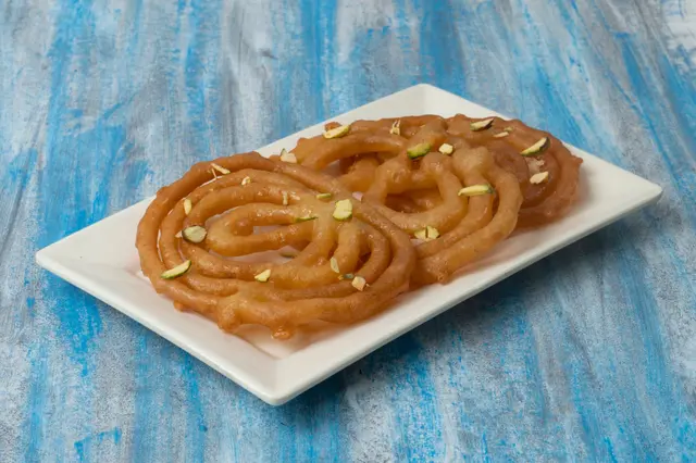 Jalabi (Jalebi indien traditionnel)