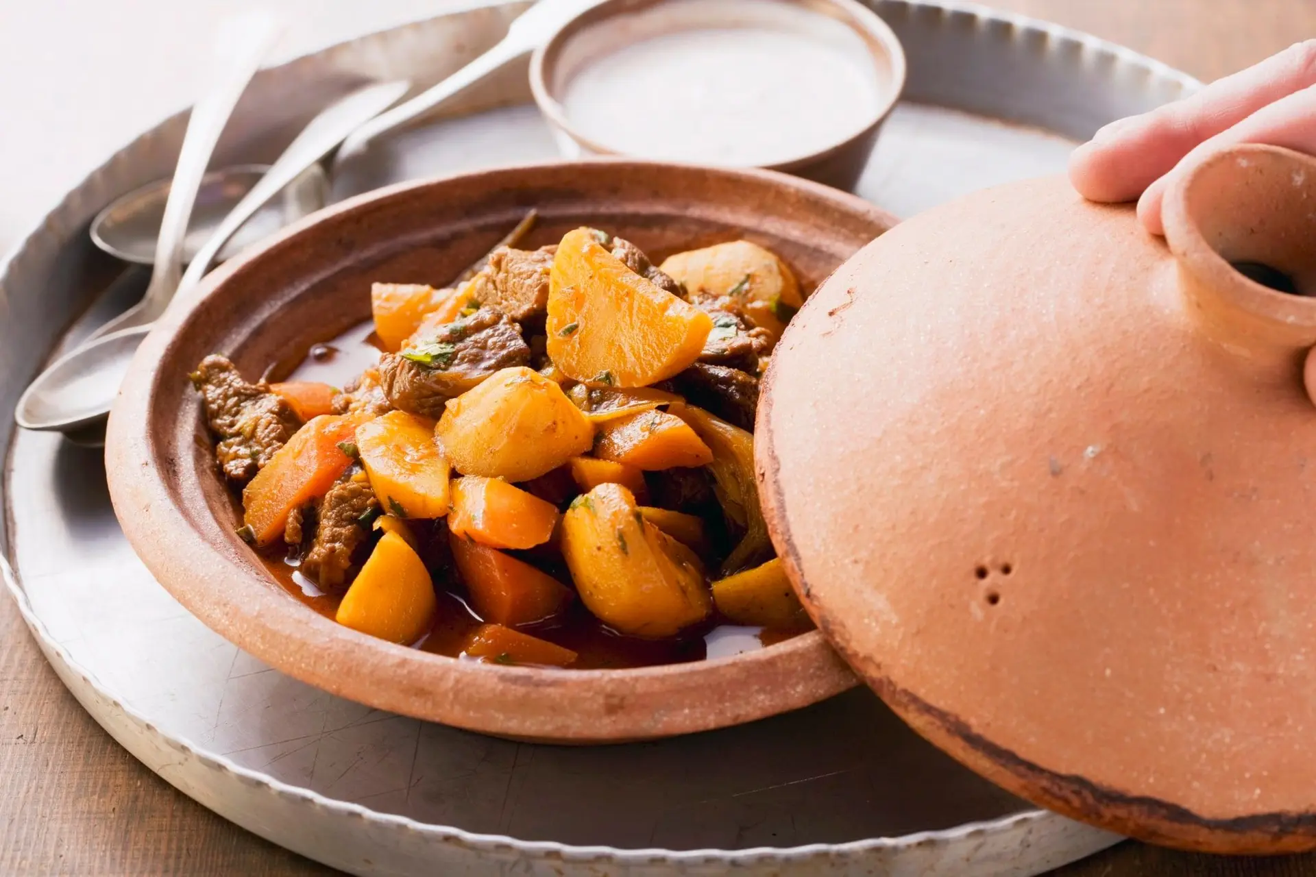 Tajine de topinambours