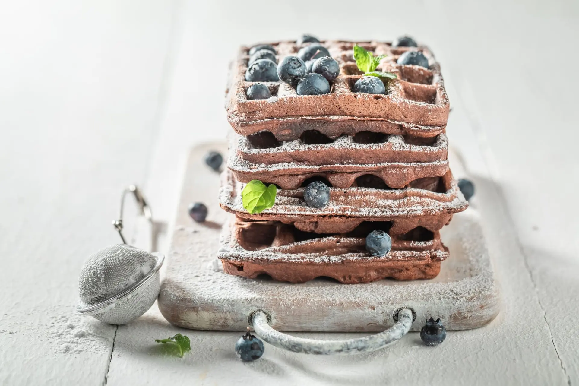 Gaufres au cacao