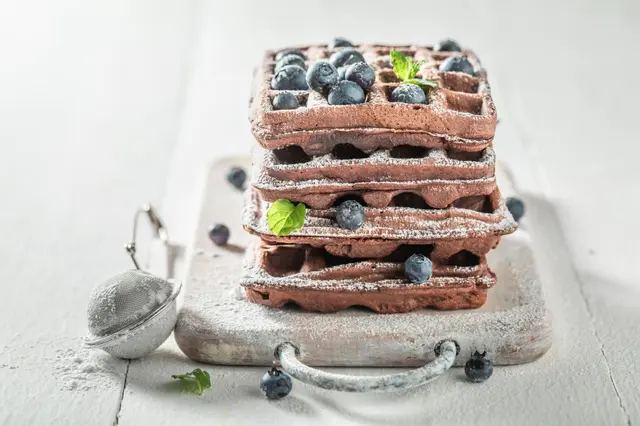 Gaufres au cacao
