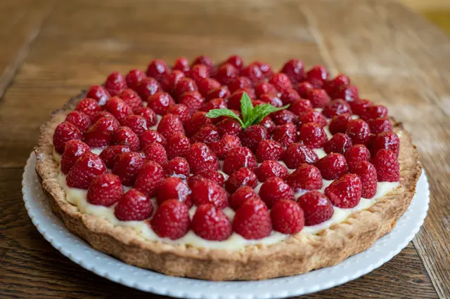 Recette tarte aux framboises maison