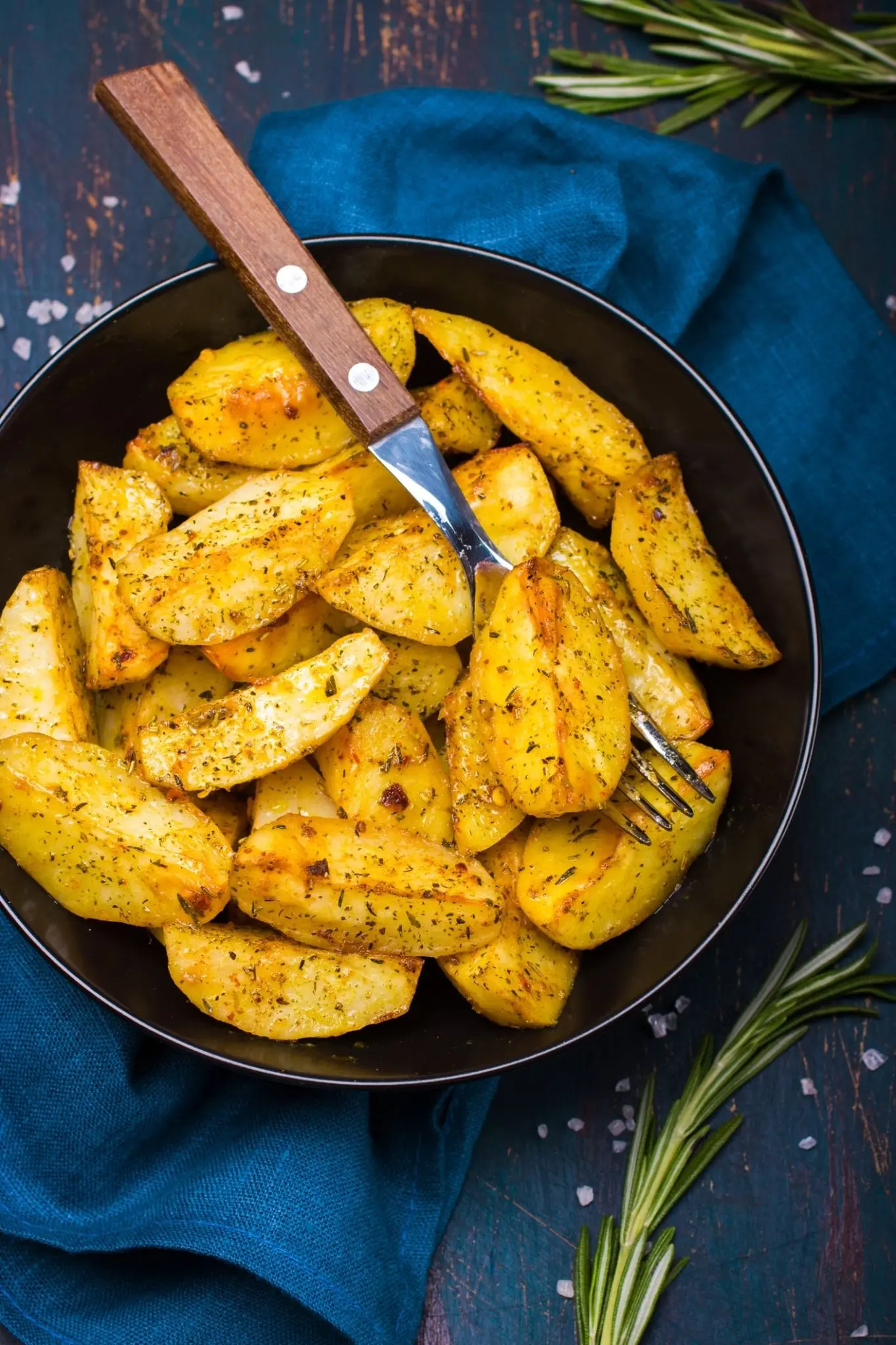 Recette pomme de terre au four aux herbes