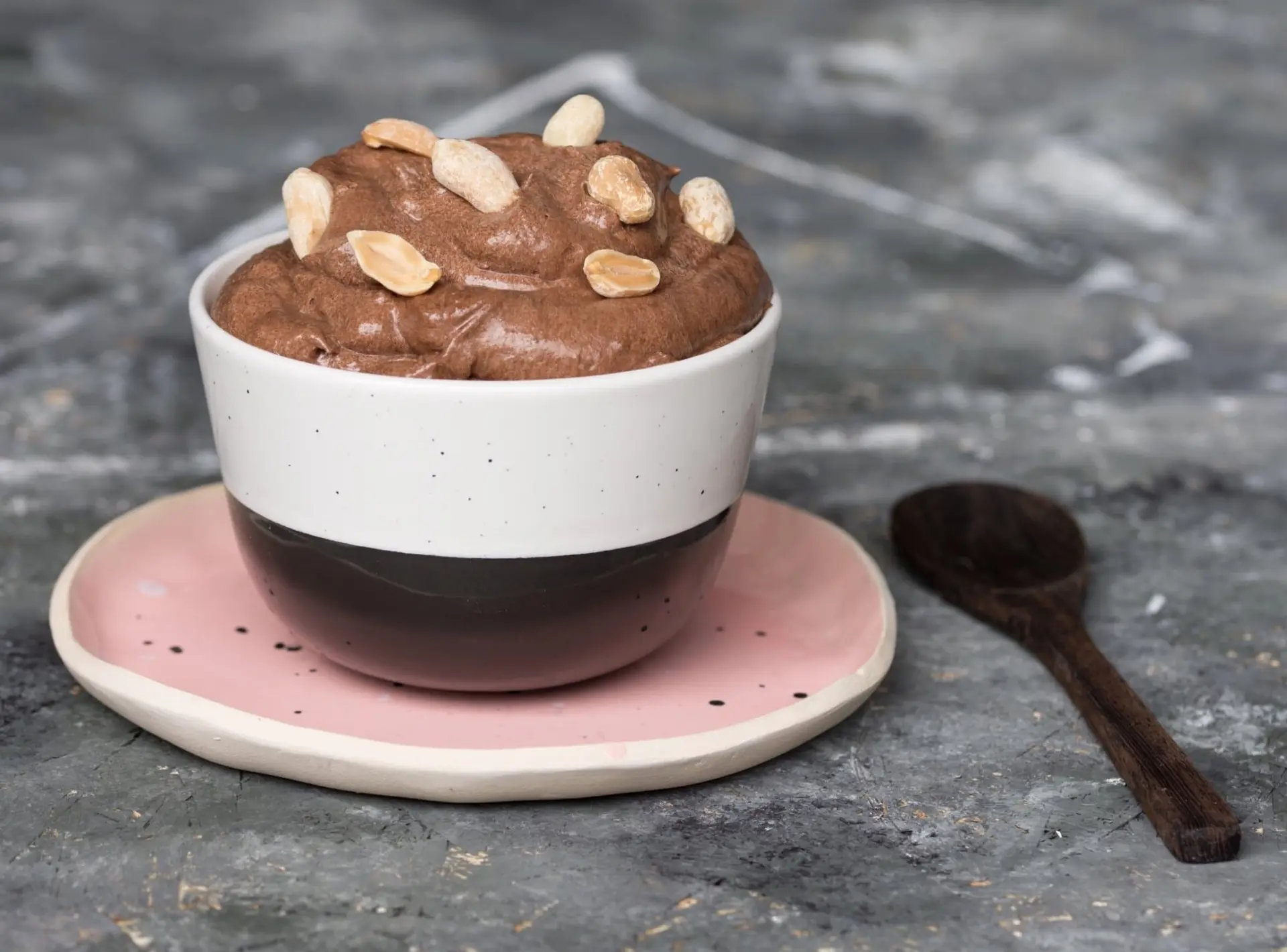 Mousse au chocolat végétalienne