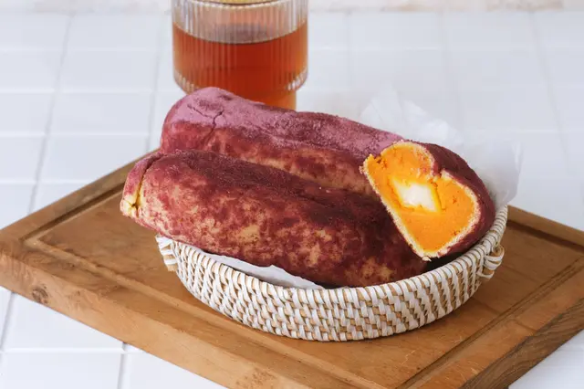 Pain coréen à la patate douce (goguma ppang)