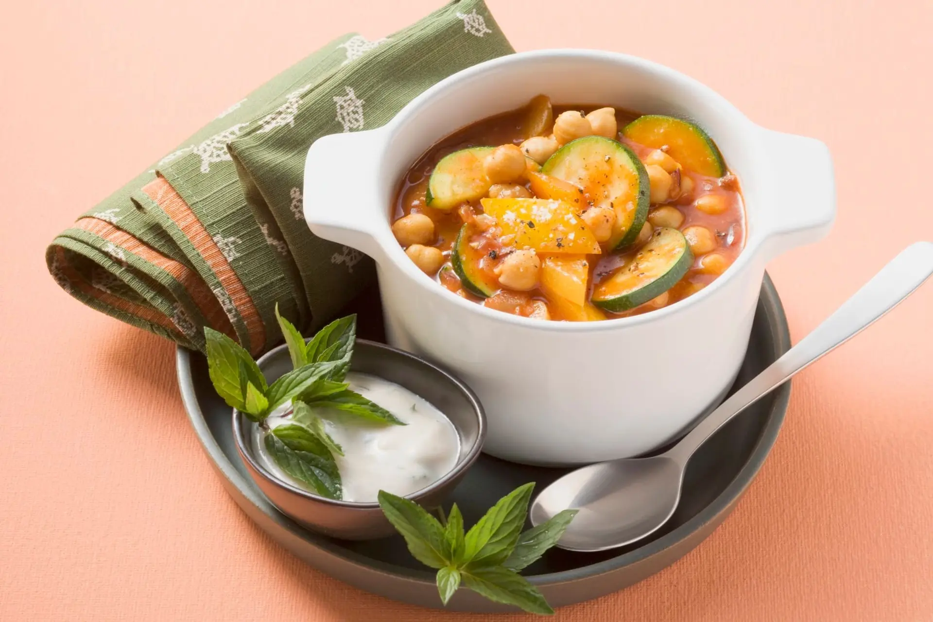Curry de pois chiches du Moyen-Orient