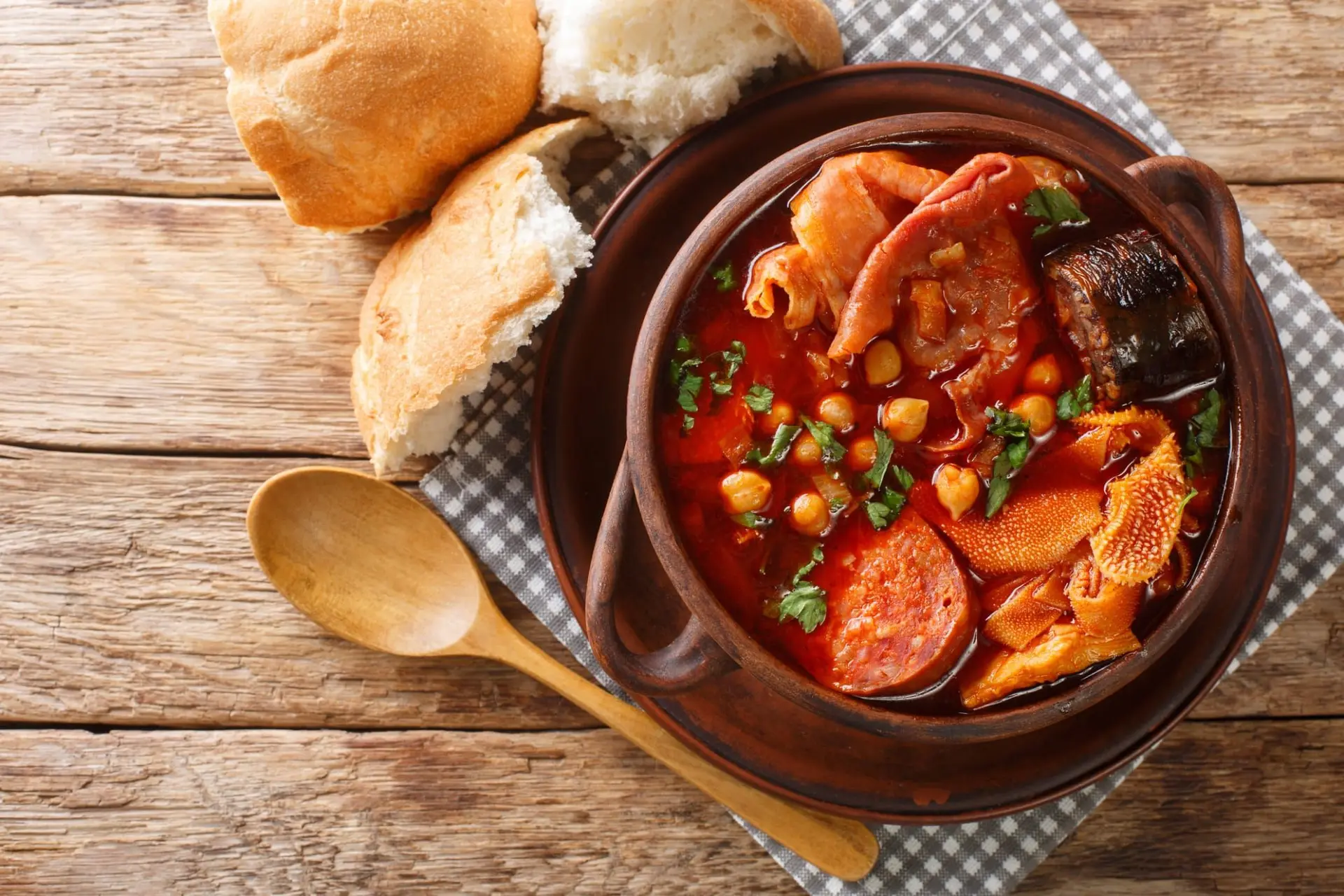 Callos à la Madrilena (tripes, chorizo et boudin noir)