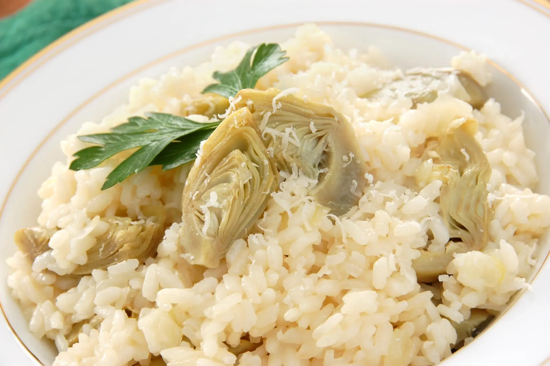 Risotto à l'artichaut