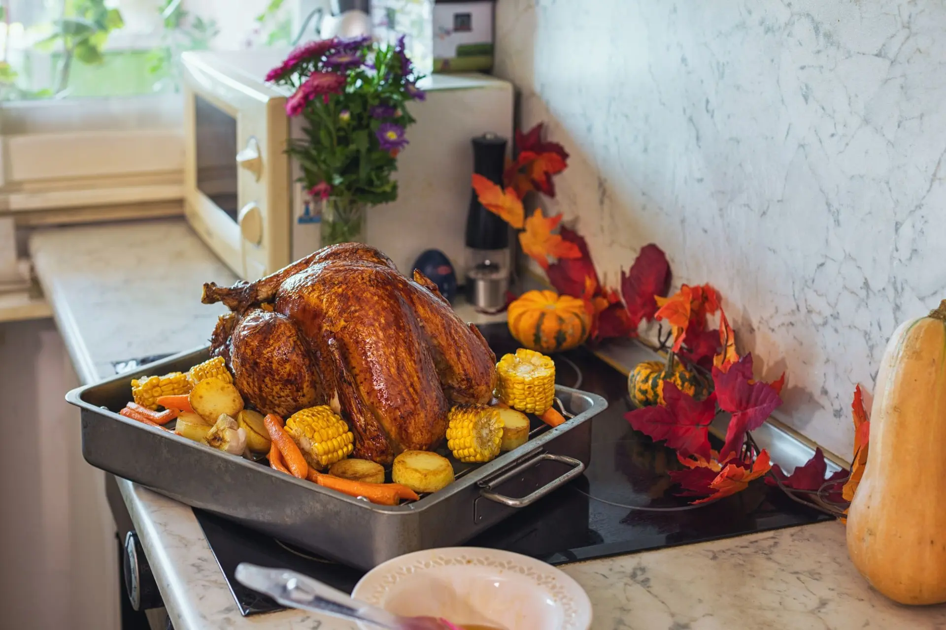 Recette de la dinde au four pour Thanksgiving