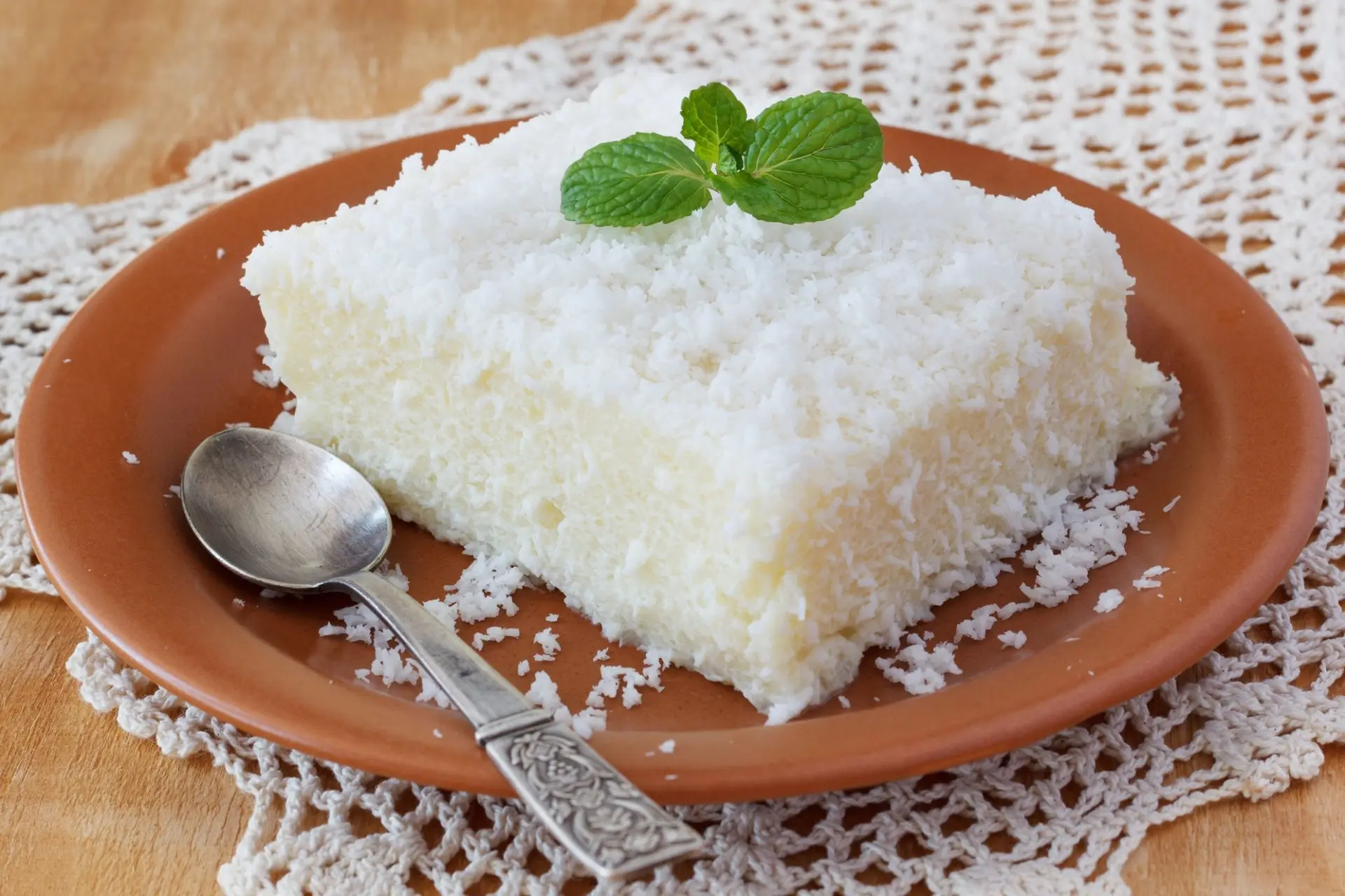 Pudding au tapioca et à la noix de coco