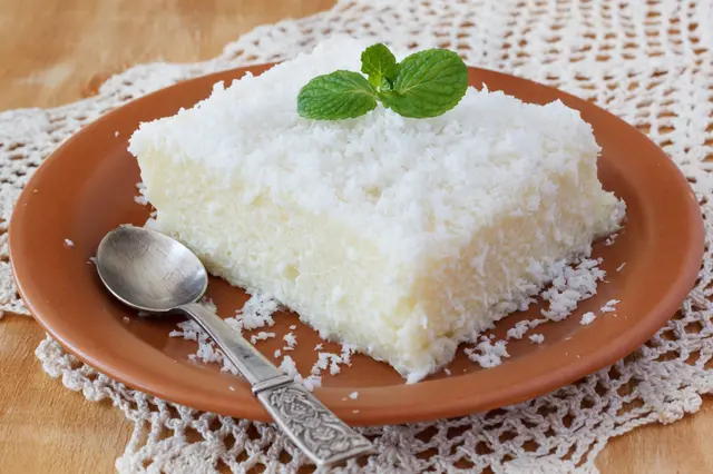 Pudding au tapioca et à la noix de coco