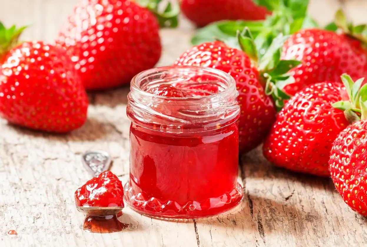 Gelée de fraises